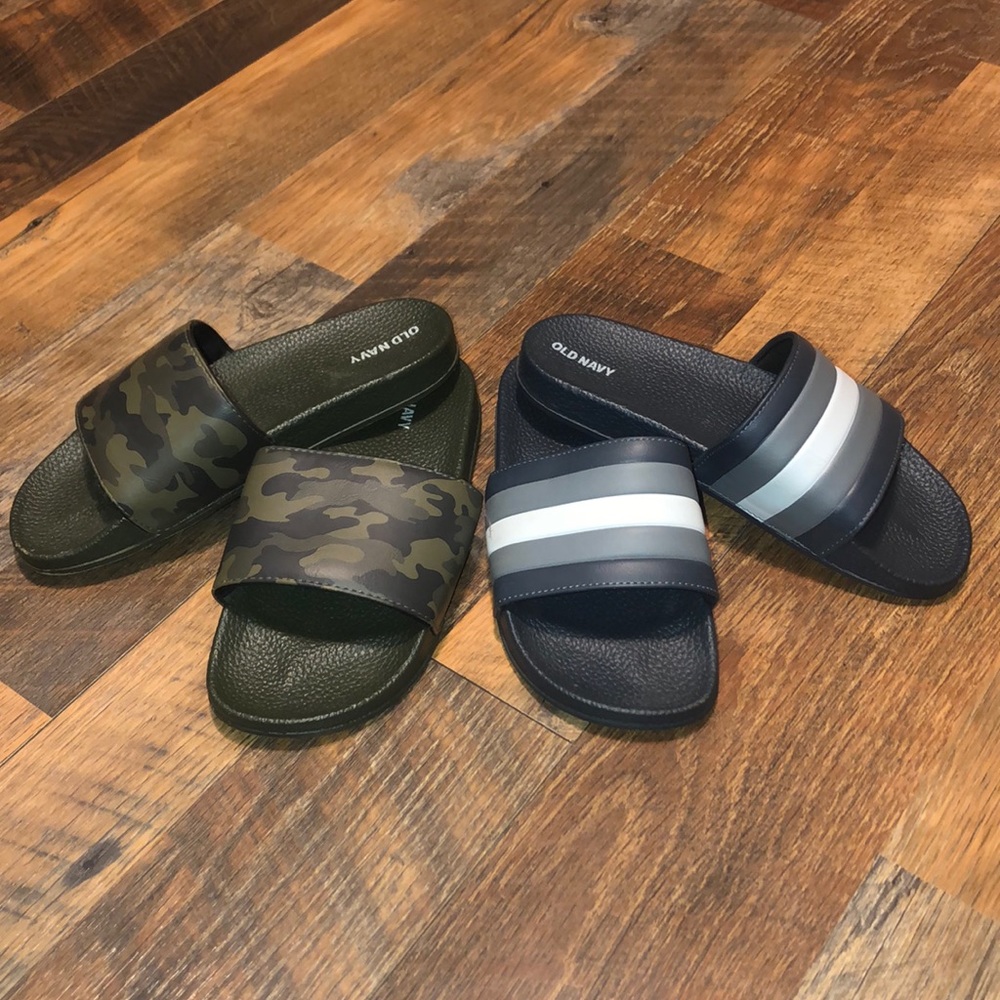 Boys slides- both size 3-4